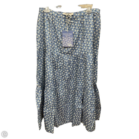 Skirt Maxi By Clothes Mentor In Blue, Size: 10