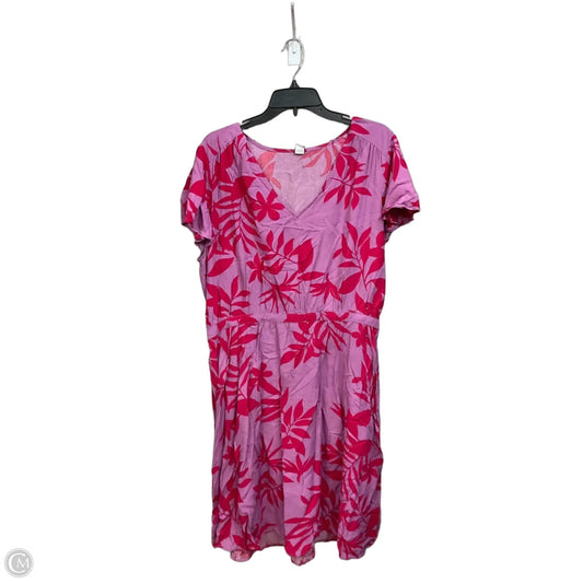 Dress Casual Short By Old Navy In Purple, Size: Xl