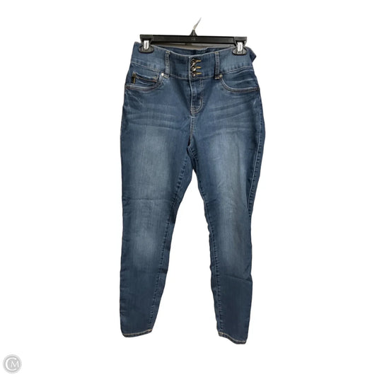 Jeans Skinny By Torrid In Blue Denim, Size: 12