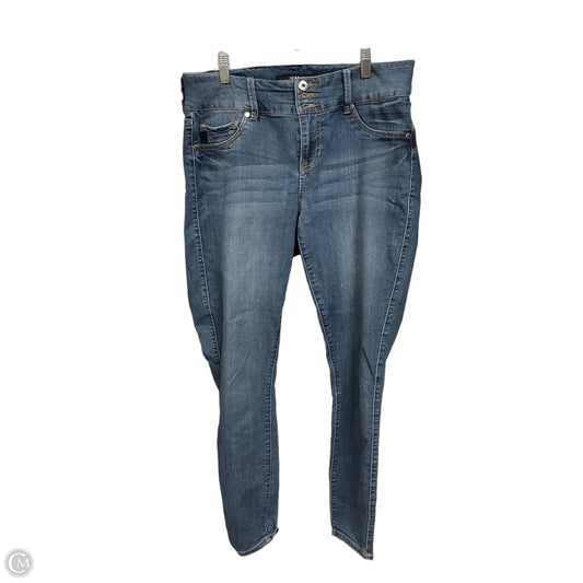 Jeans Skinny By Torrid In Blue Denim, Size: 12