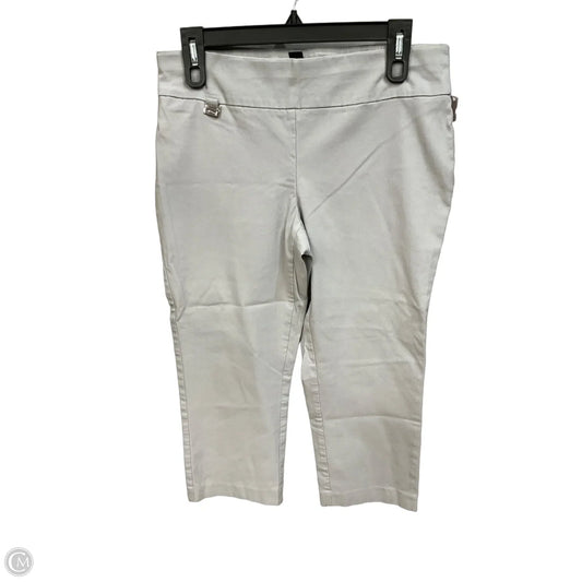 Capris By Alfani In Grey, Size: 12p