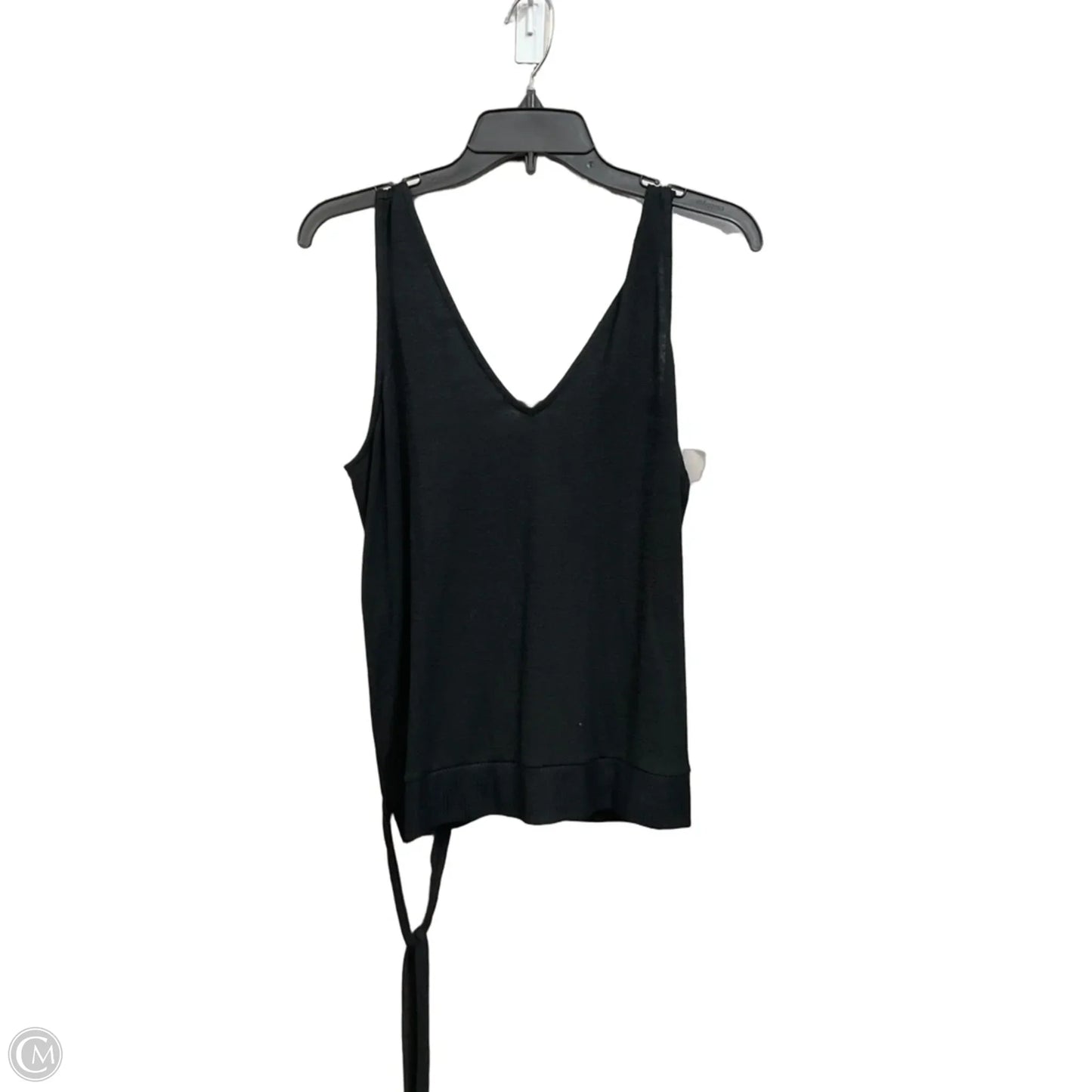 Top Sleeveless By Gap In Black, Size: M
