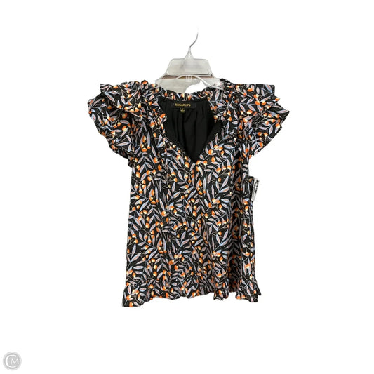 Blouse Sleeveless By Sugar Lips In Multi-colored, Size: M