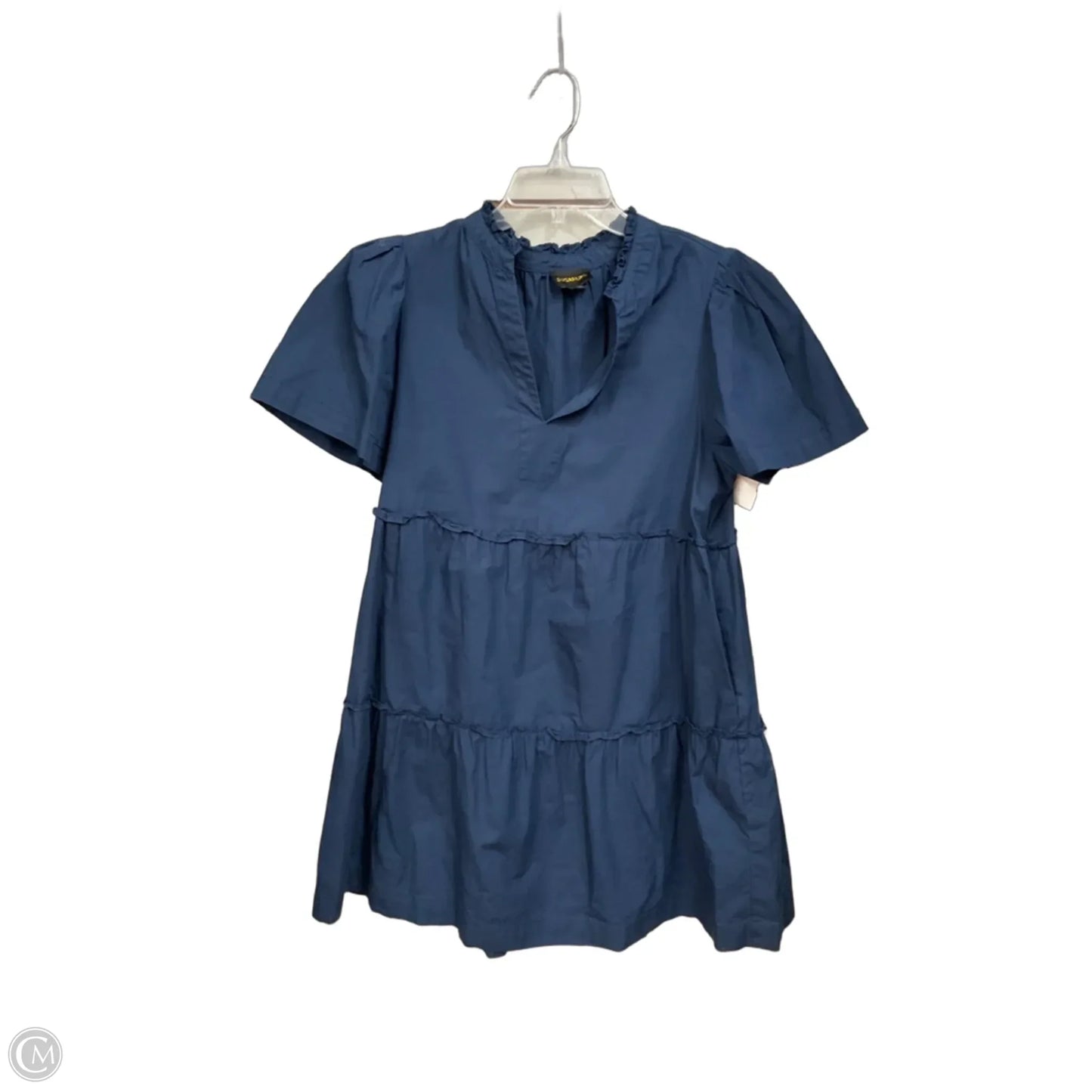 Dress Casual Short By Sugar Lips In Navy, Size: M