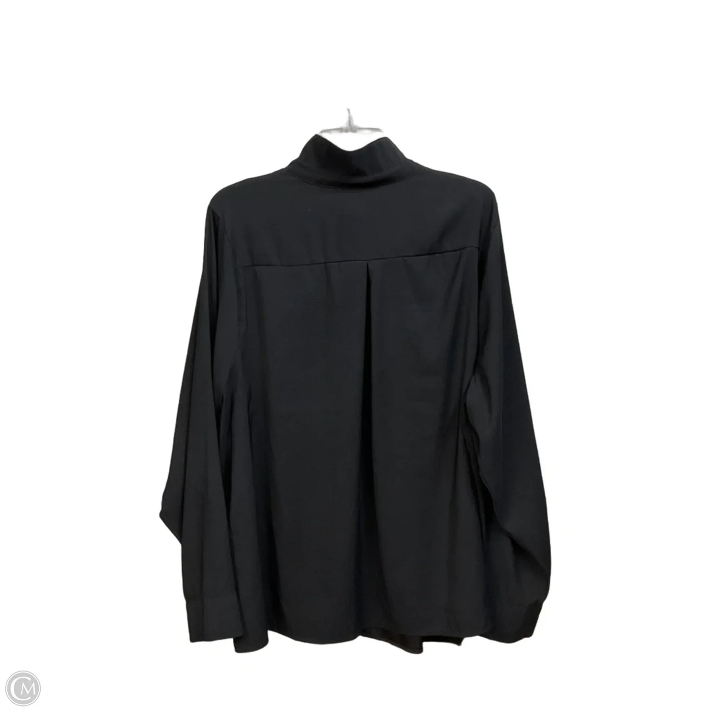 Blouse Long Sleeve By Torrid In Black, Size: 3x