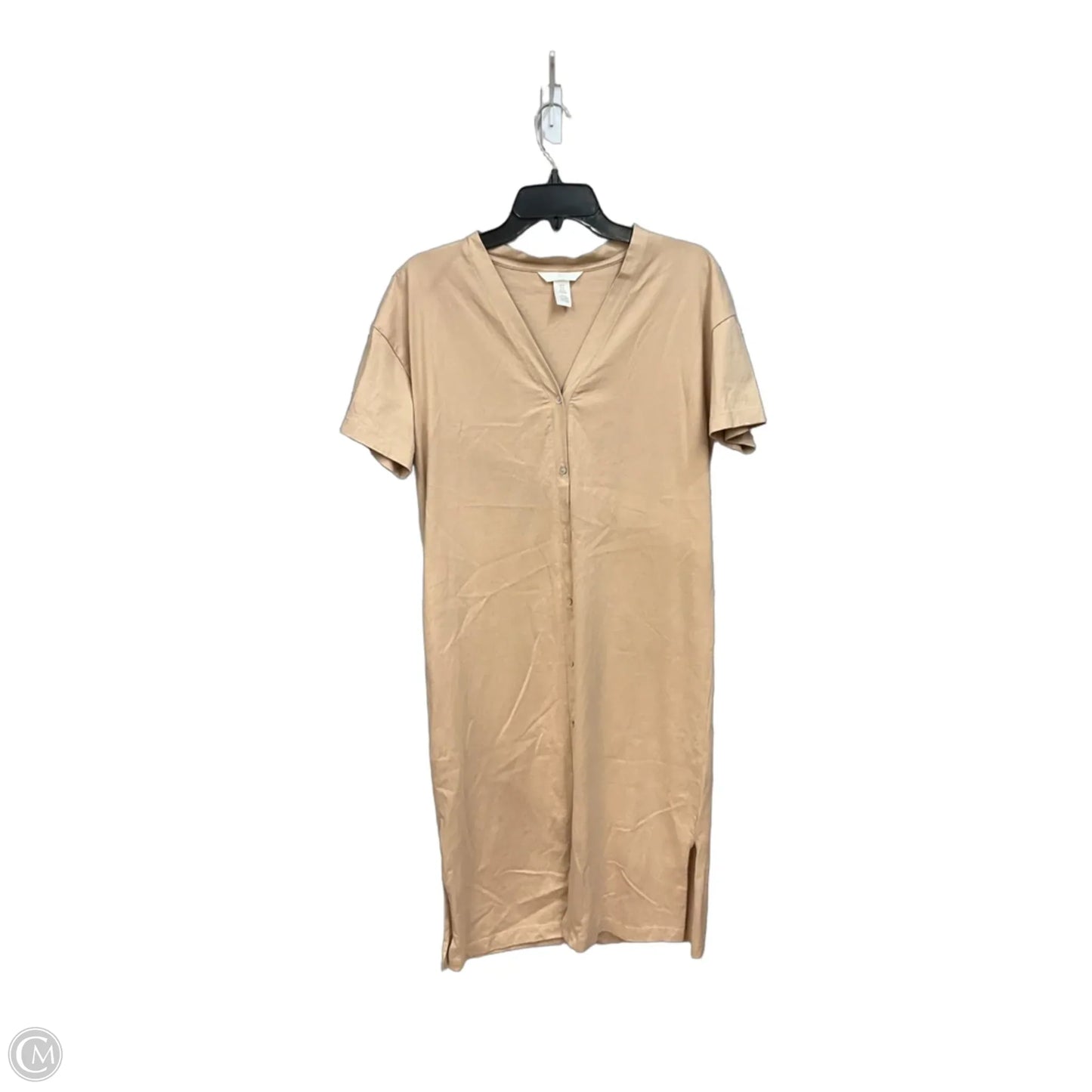 Dress Casual Maxi By H&m In Tan, Size: Xs