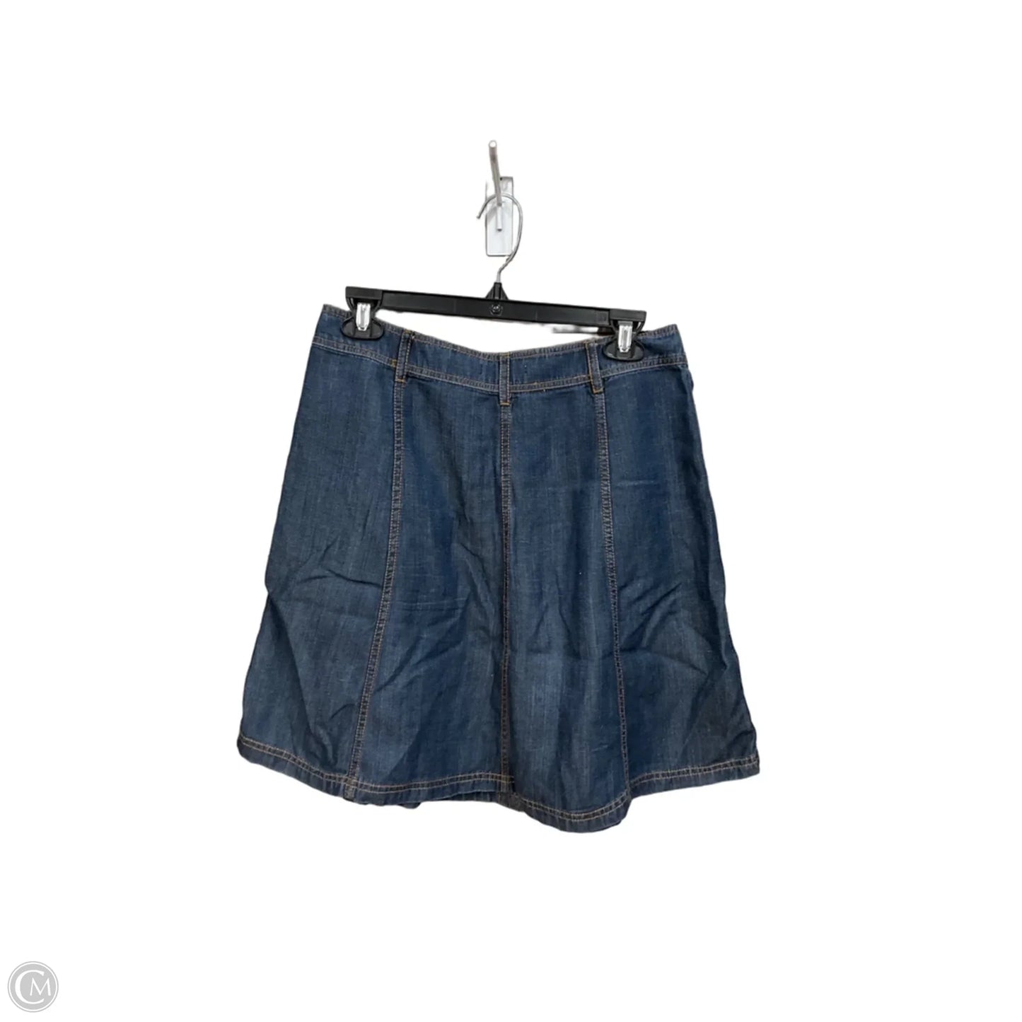 Skirt Mini & Short By Loft In Blue Denim, Size: 6