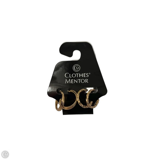 Earrings Hoop By Clothes Mentor, Size: 02 Piece Set