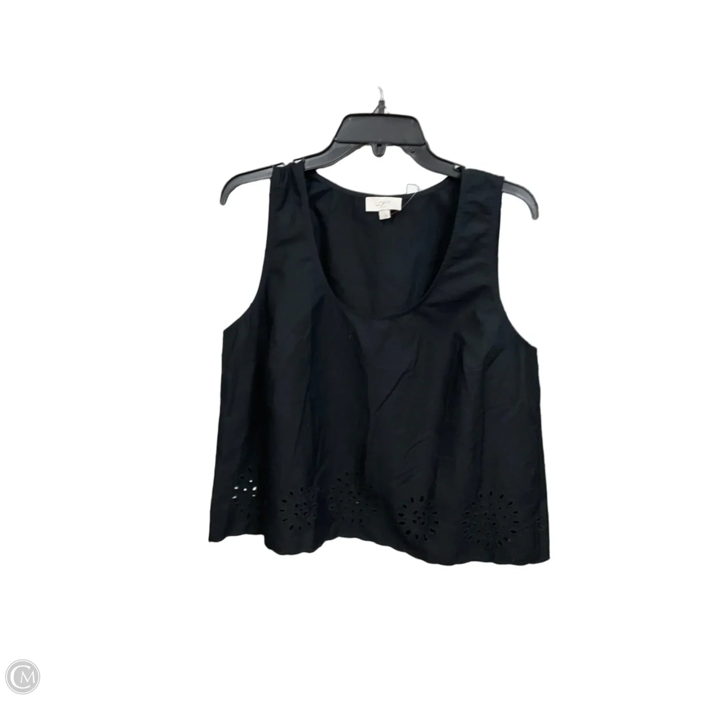 Tank Top By Loft In Black, Size: L
