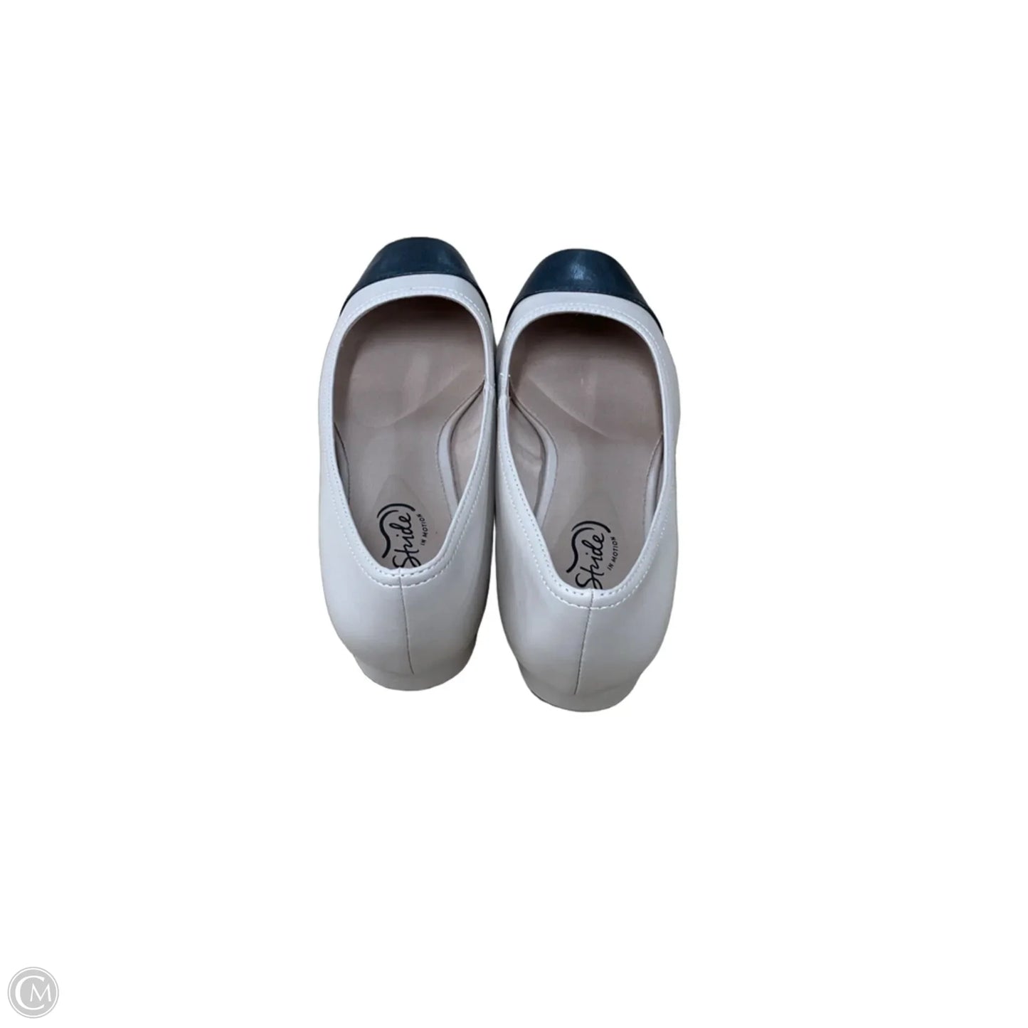 Shoes Flats By Life Stride In Black & Tan, Size: 7.5