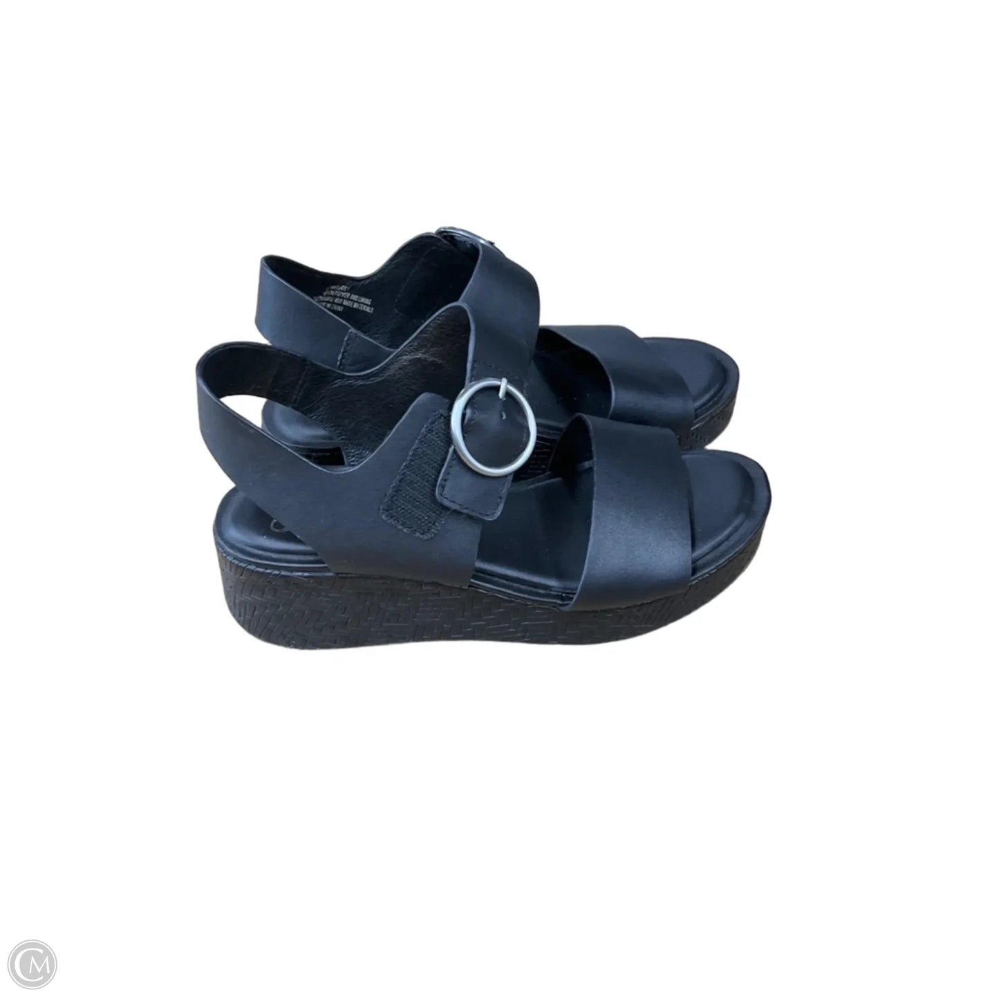 Sandals Heels Block By Sofft In Black, Size: 7