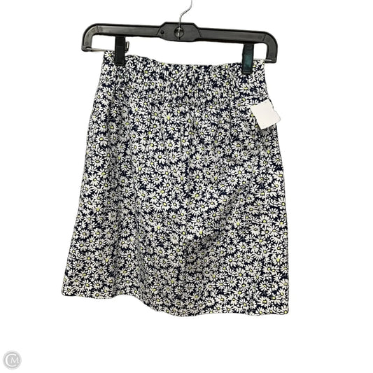 Skirt Mini & Short By J. Crew In Floral Print, Size: 0