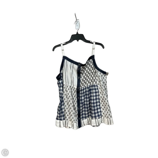 Top Sleeveless By Pilcro In Multi-colored, Size: Xl
