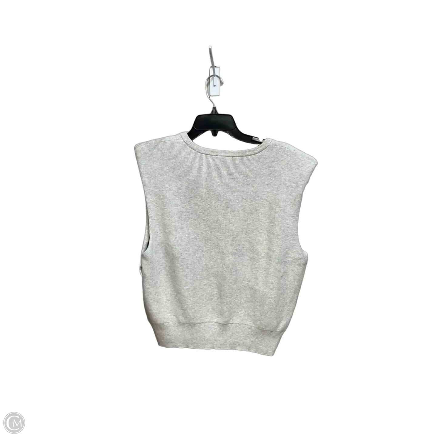 Top Sleeveless By Express In Grey, Size: M