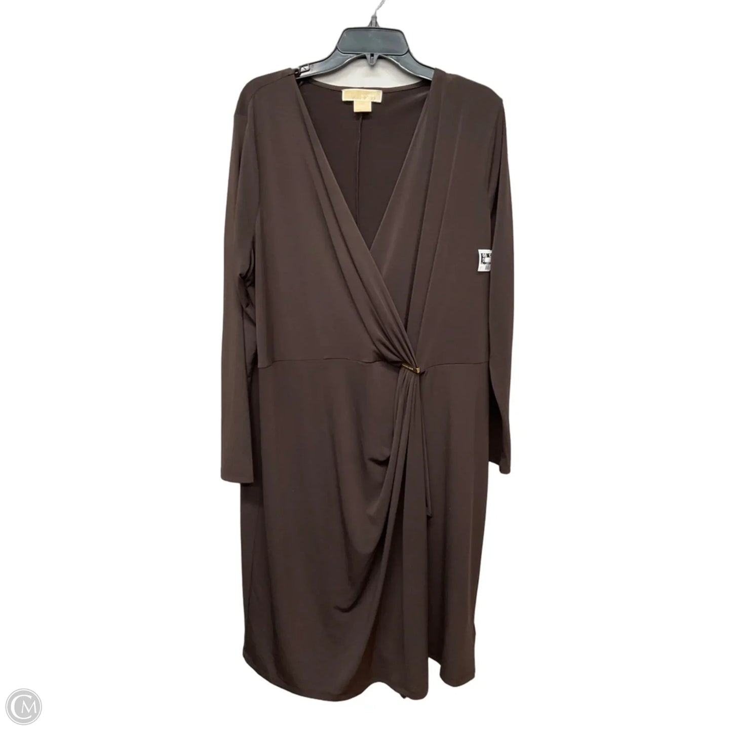 Dress Casual Short By Michael By Michael Kors In Brown, Size: 2x