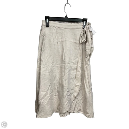 Skirt Midi By J. Crew In Grey, Size: 4p