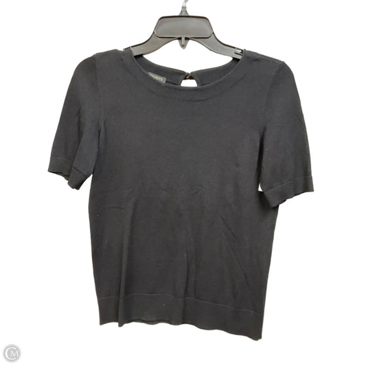 Top Short Sleeve By Talbots In Black, Size: Xsp