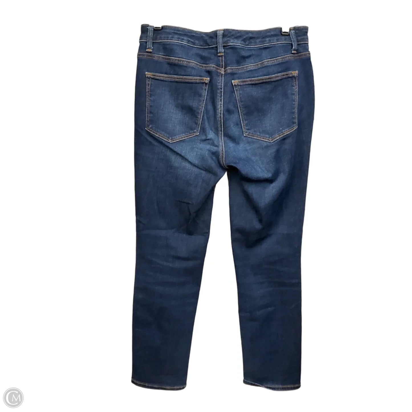 Jeans Straight By Talbots In Blue Denim, Size: 6p