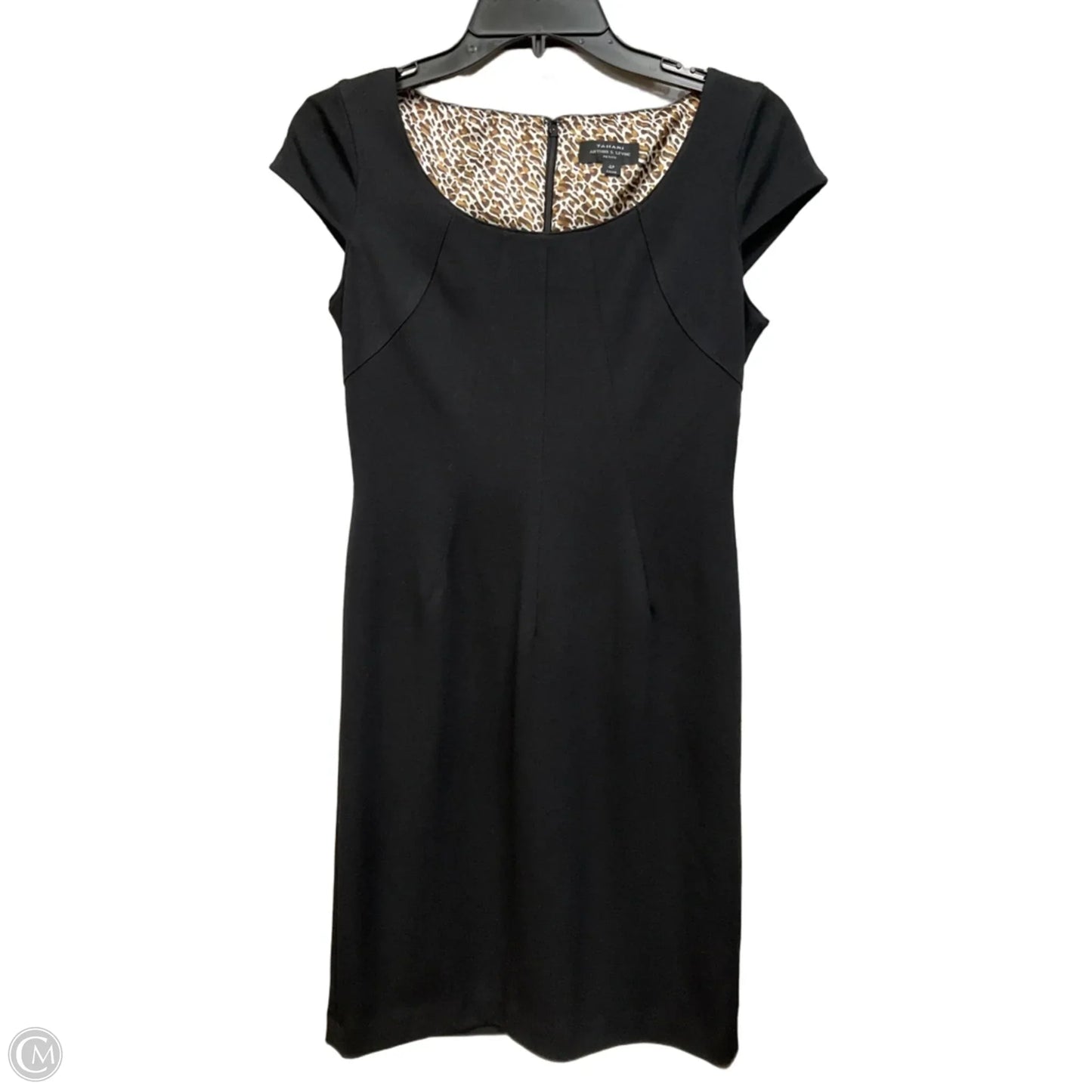 Dress Casual Short By Tahari In Black, Size: 4p