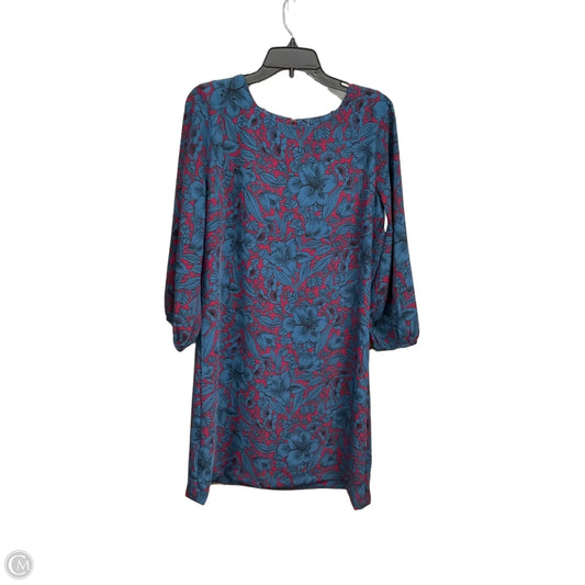 Dress Party Midi By Ann Taylor In Navy, Size: L