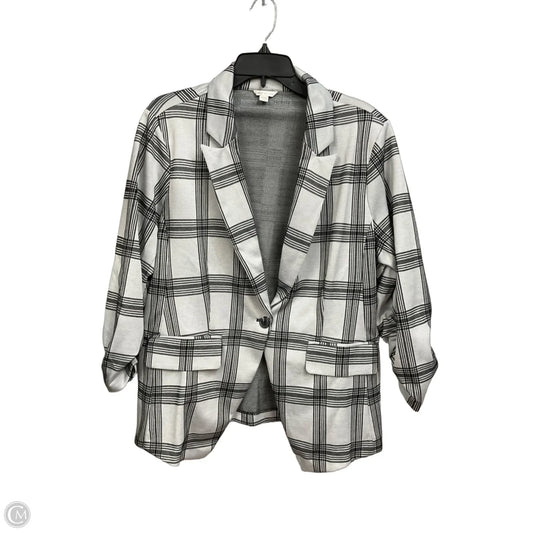 Blazer By Cato In Grey, Size: Xl