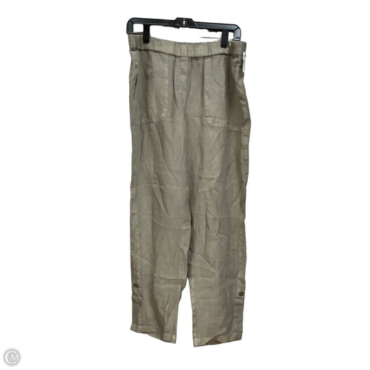 Pants Linen By Pure Jill In Green, Size: 8