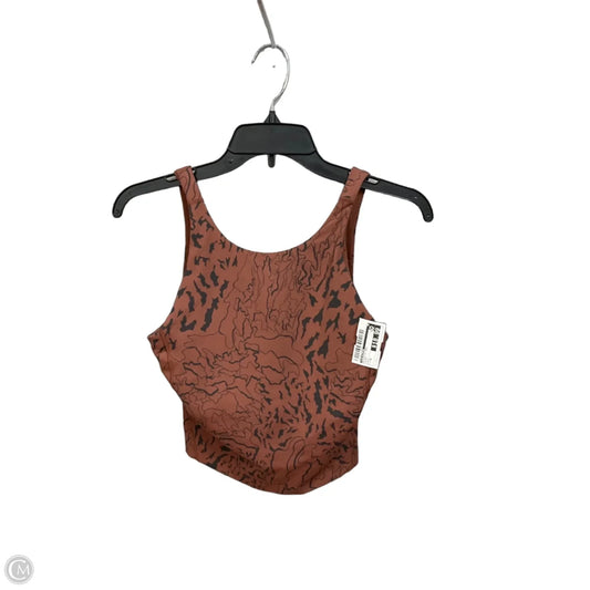 Athletic Bra By Lululemon In Brown, Size: M