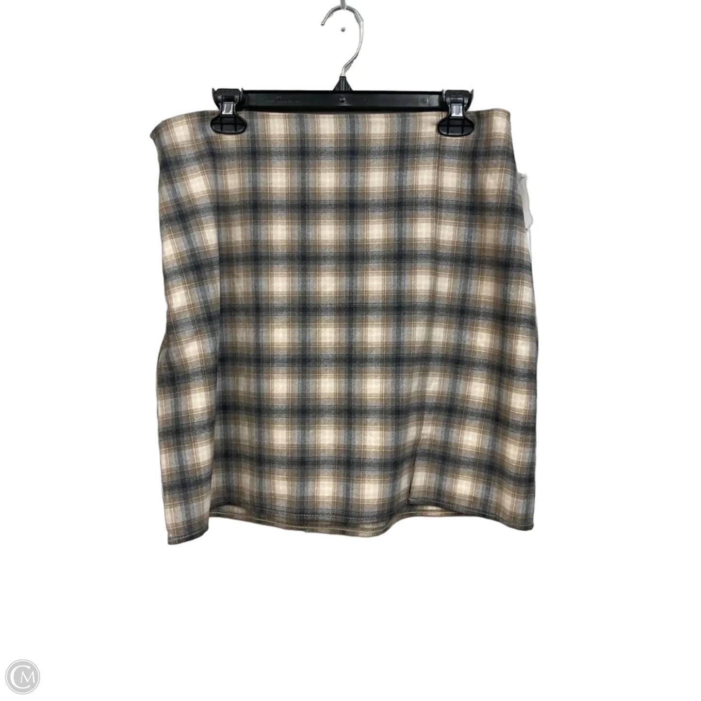 Skirt Mini & Short By Old Navy In Plaid Pattern, Size: 12
