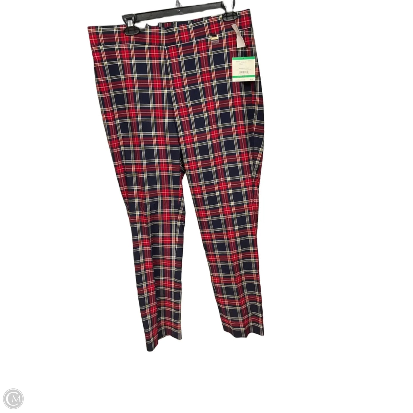 Pants Other By Anne Klein In Plaid Pattern, Size: 12