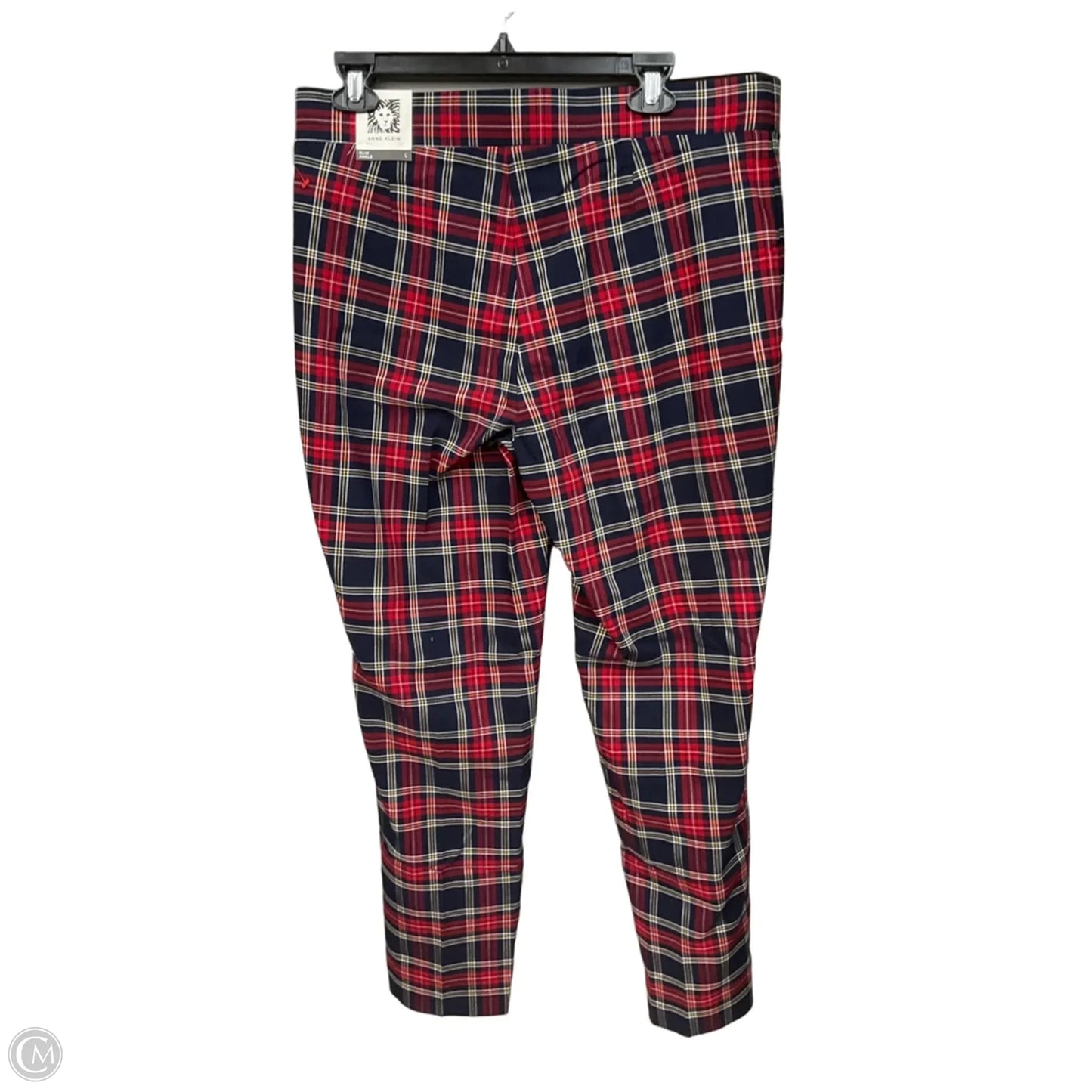 Pants Other By Anne Klein In Plaid Pattern, Size: 12