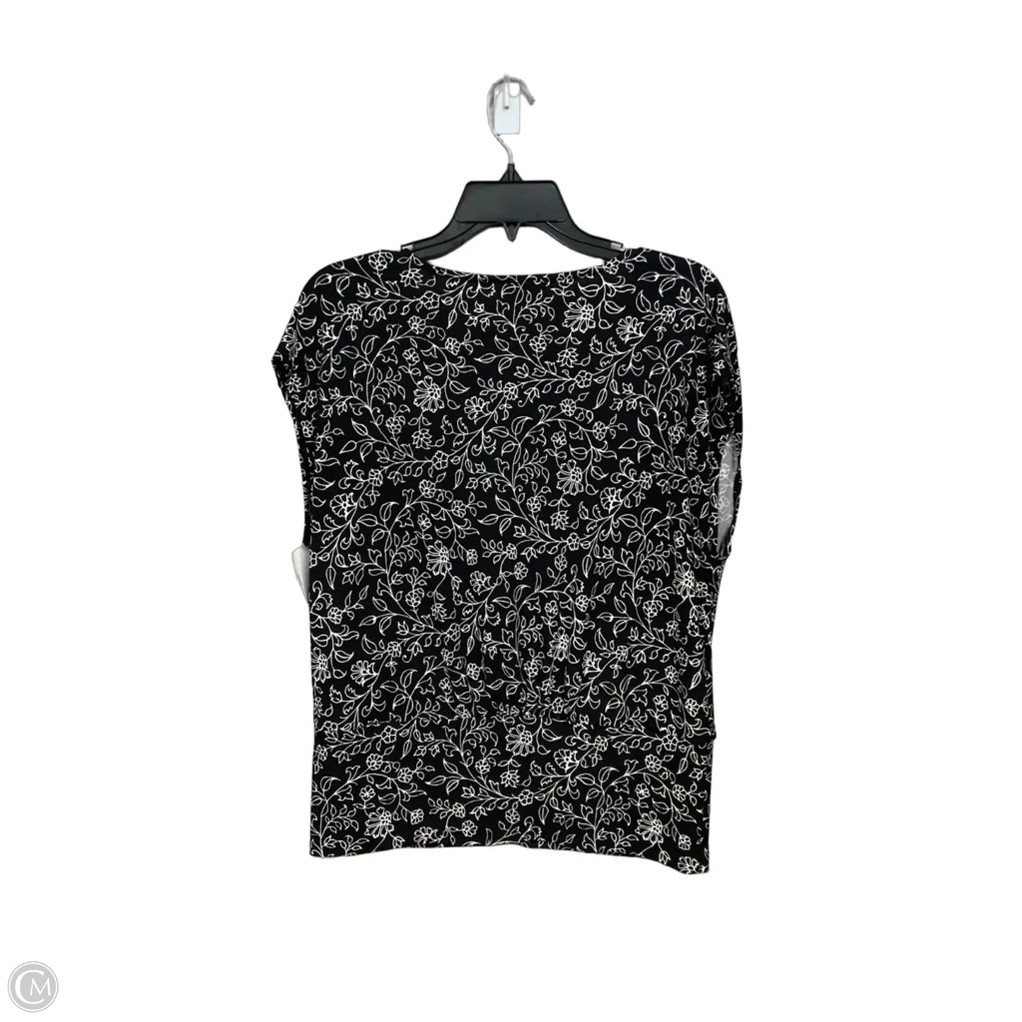 Top Sleeveless By Ann Taylor In Black, Size: M