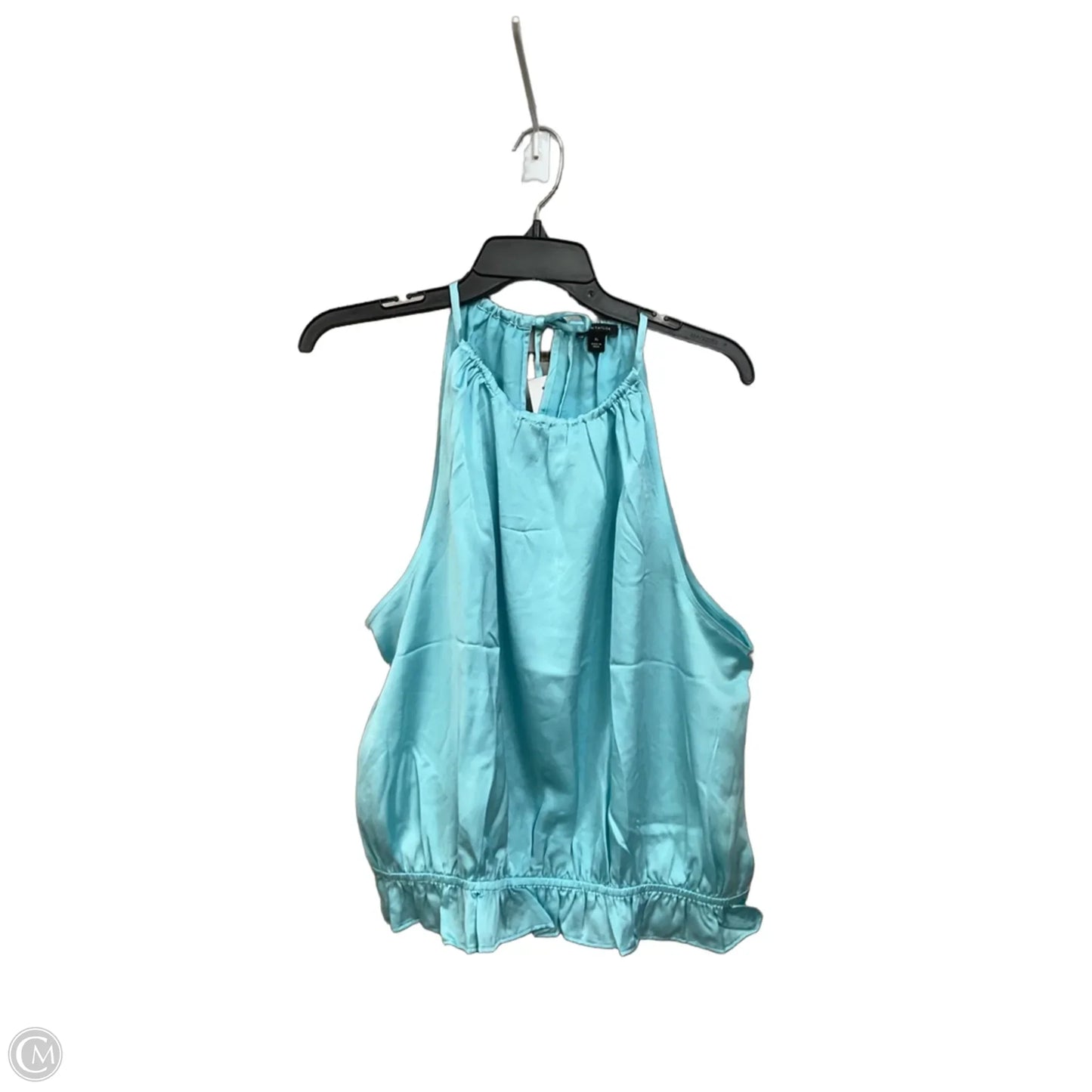 Top Sleeveless By Ann Taylor In Teal, Size: Xl