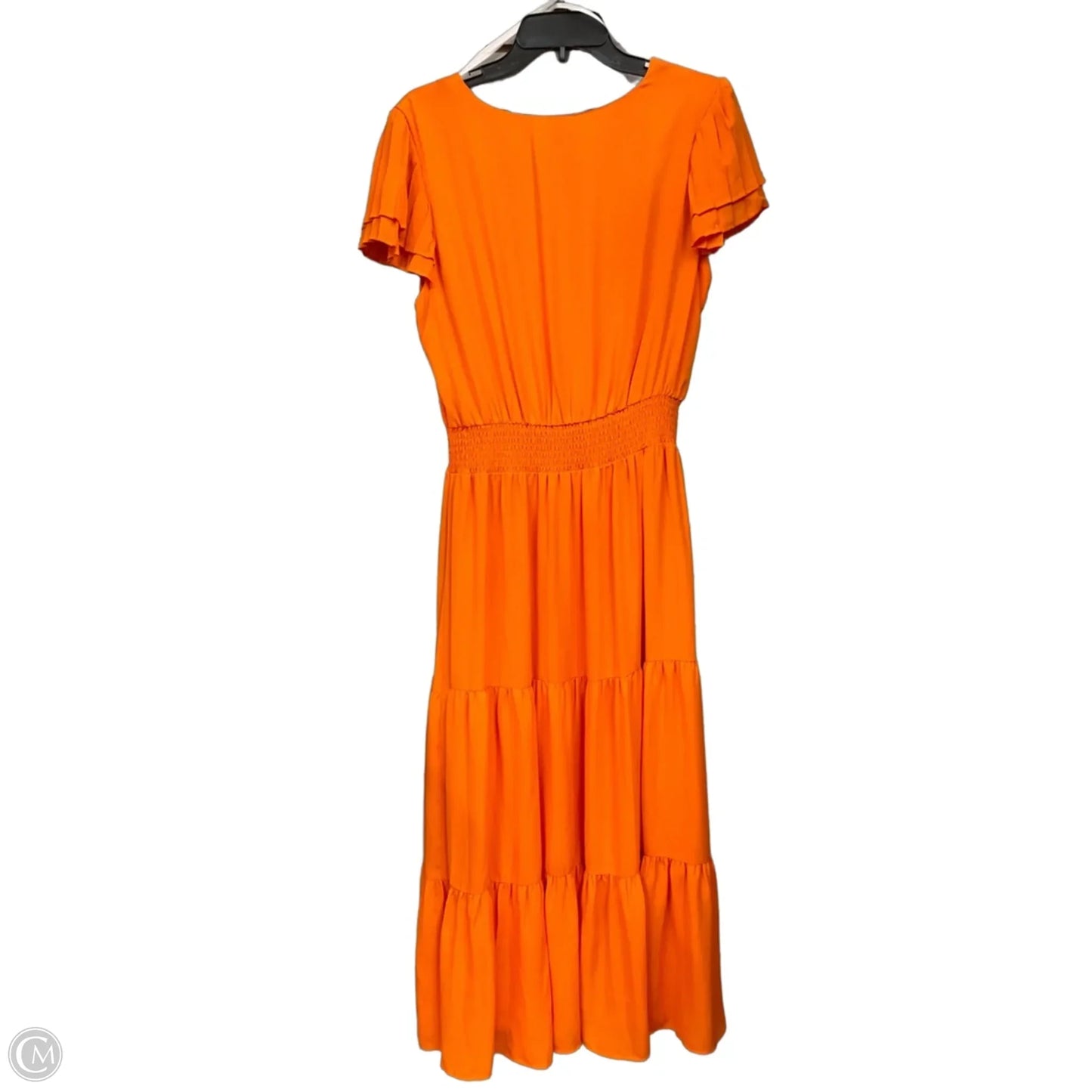 Dress Casual Maxi By Nanette By Nanette Lepore In Orange, Size: L