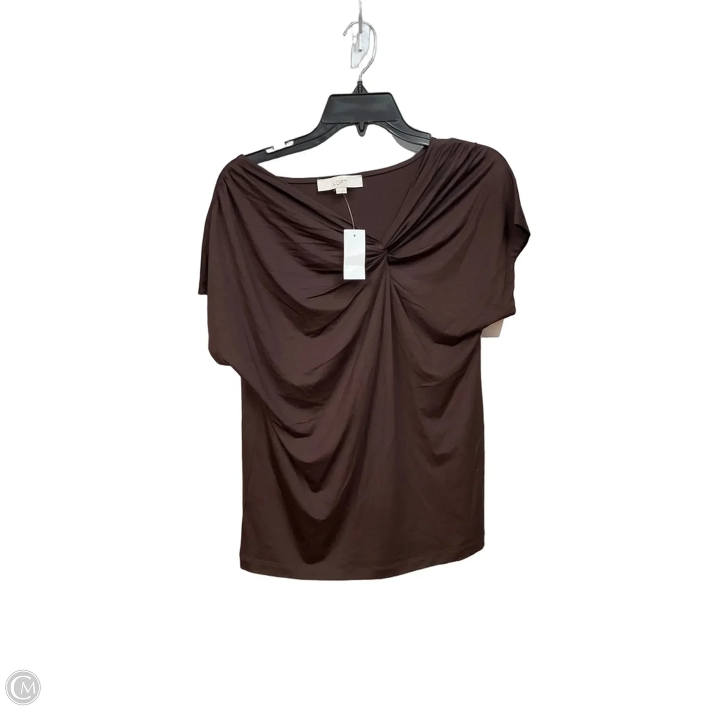 Top Sleeveless By Loft In Brown, Size: Xl