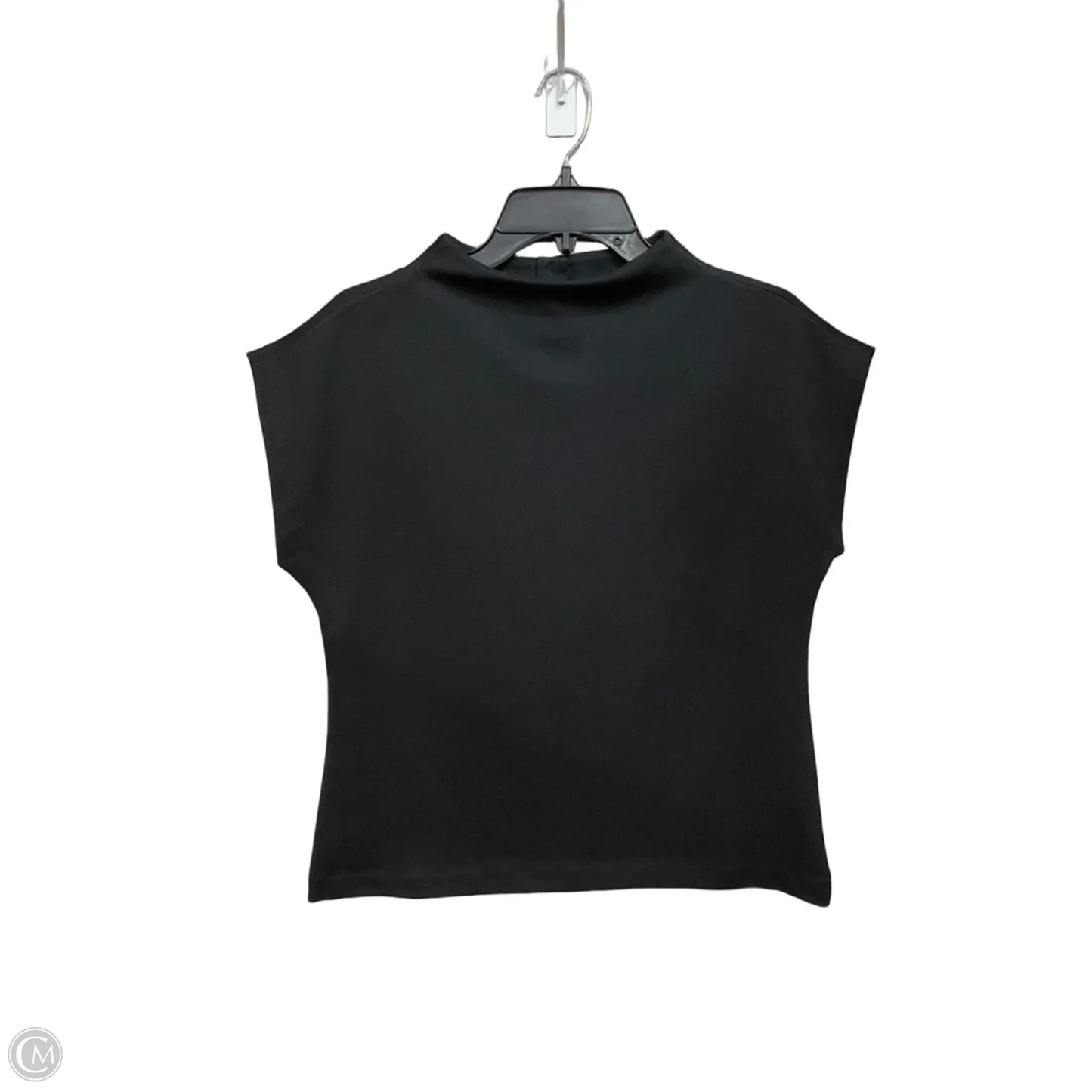 Top Short Sleeve By Talbots In Black, Size: Sp