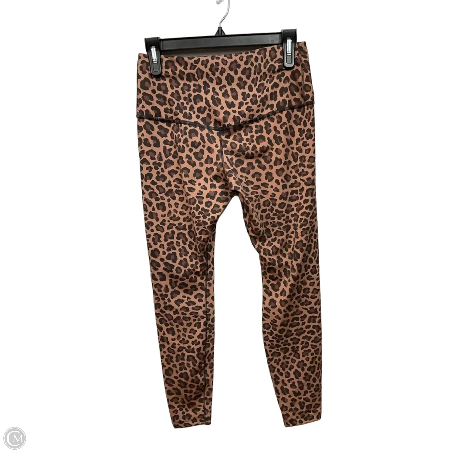 Athletic Leggings By Nike Apparel In Animal Print, Size: M
