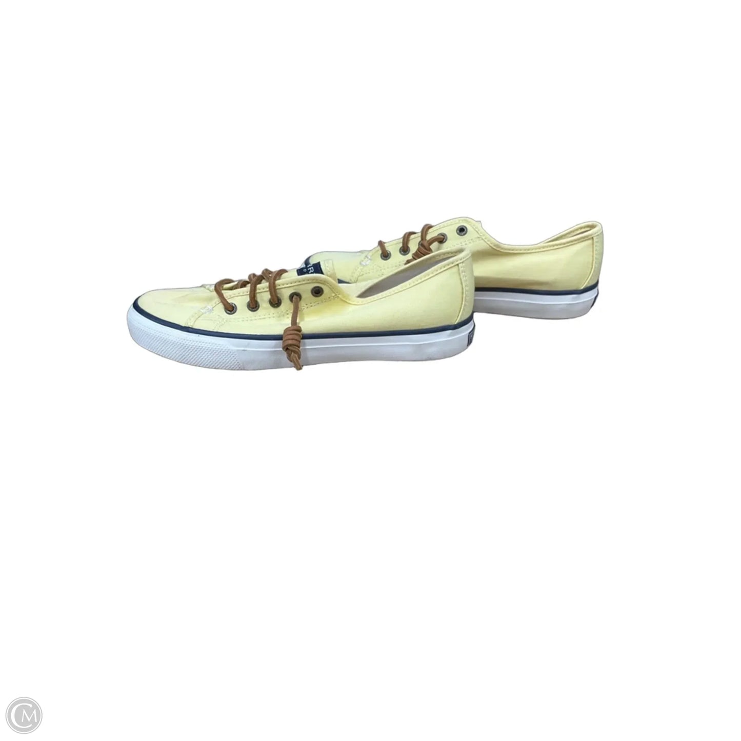 Shoes Sneakers By Sperry In Yellow, Size: 7