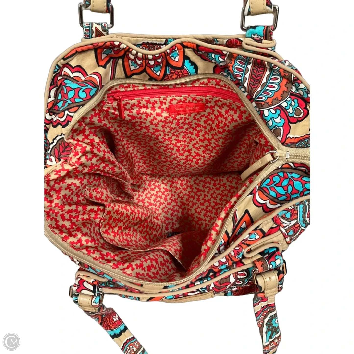 Handbag By Vera Bradley, Size: Medium