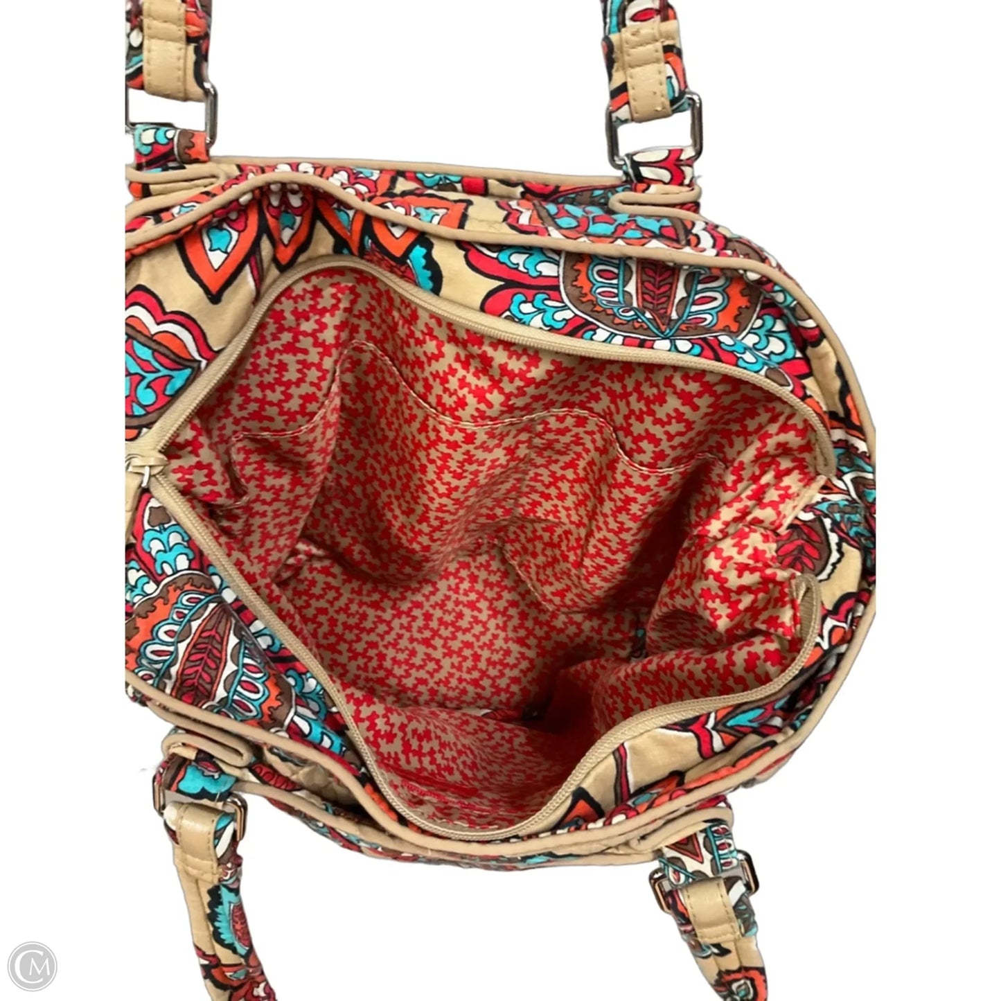 Handbag By Vera Bradley, Size: Medium