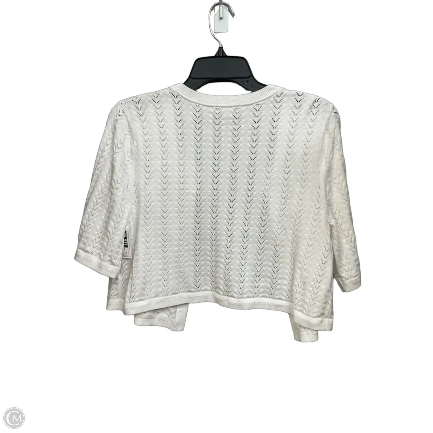 Cardigan By Talbots In White, Size: Xl