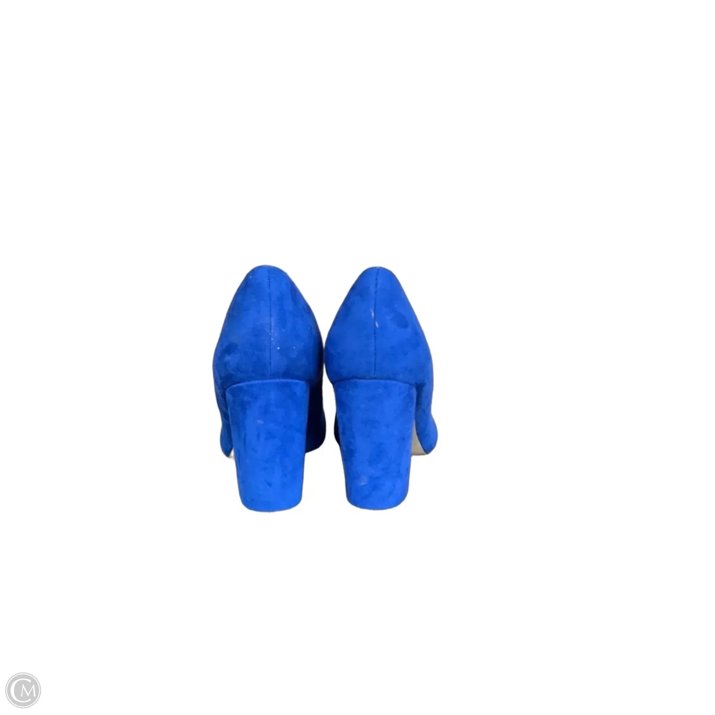 Shoes Heels Block By Nine West In Blue, Size: 11