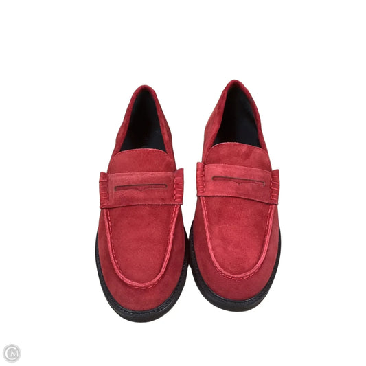 Shoes Flats By Steve Madden In Red, Size: 10