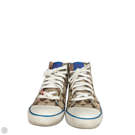 Shoes Designer By Coach In Multi-colored, Size: 10