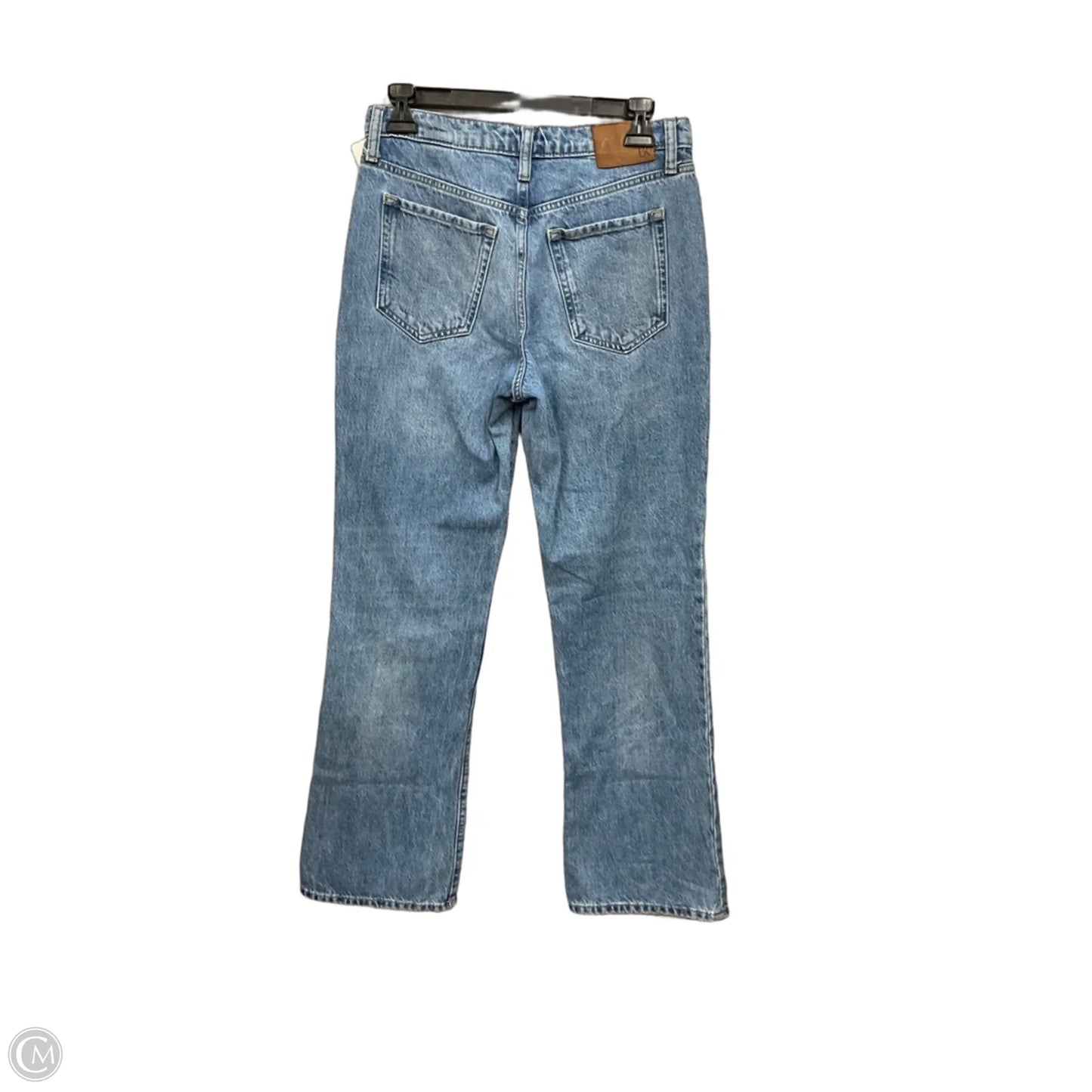 Jeans Straight By Banana Republic In Blue Denim, Size: 2