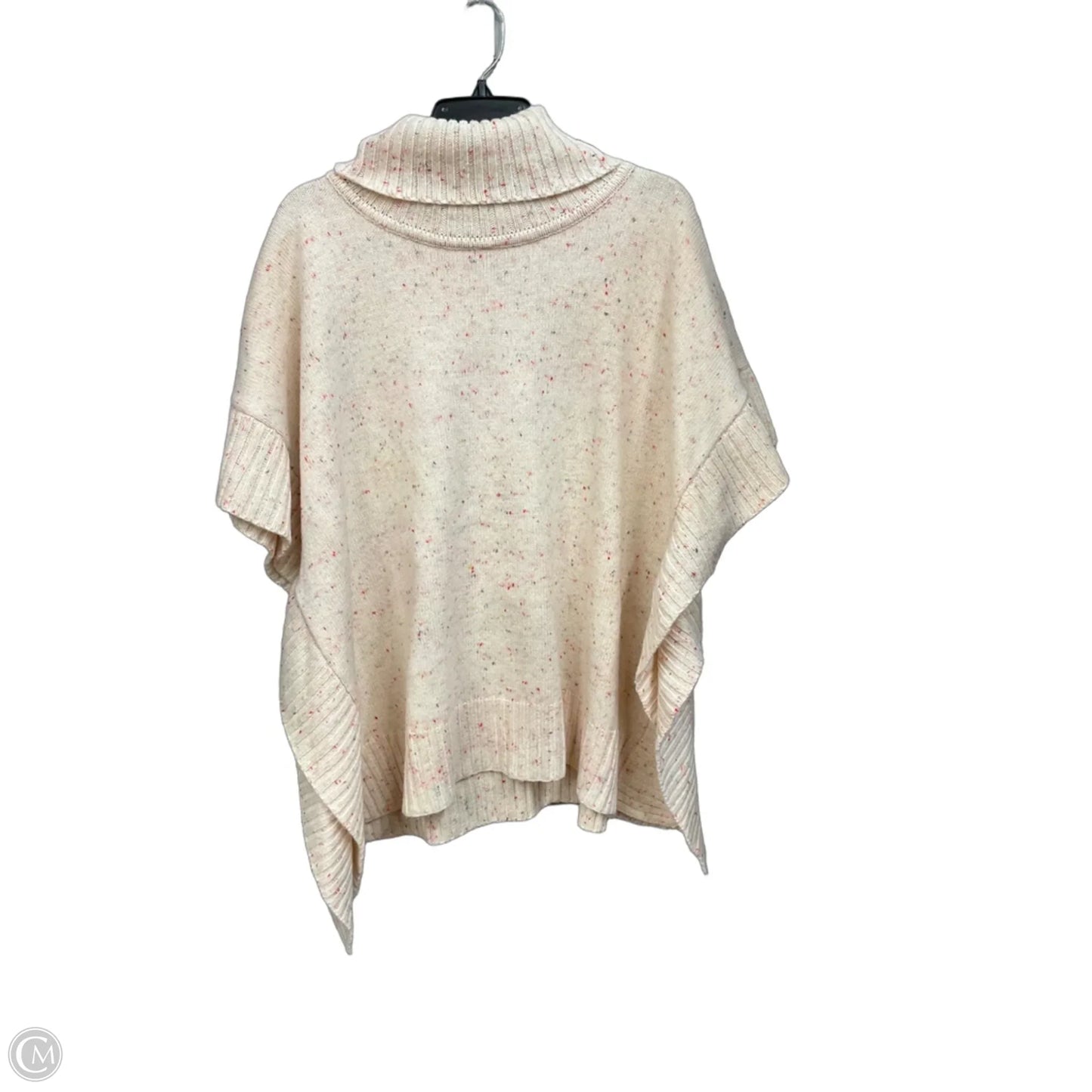Poncho By Loft In Pink, Size: L