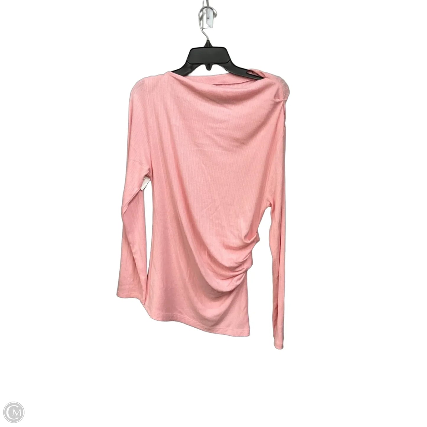 Top Long Sleeve By Loft In Pink, Size: Xl