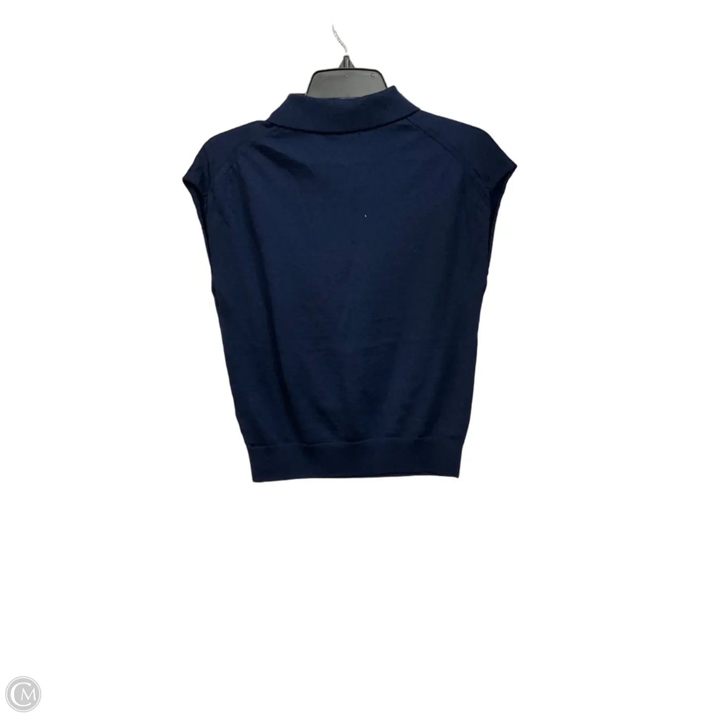 Top Sleeveless By Banana Republic In Blue, Size: S