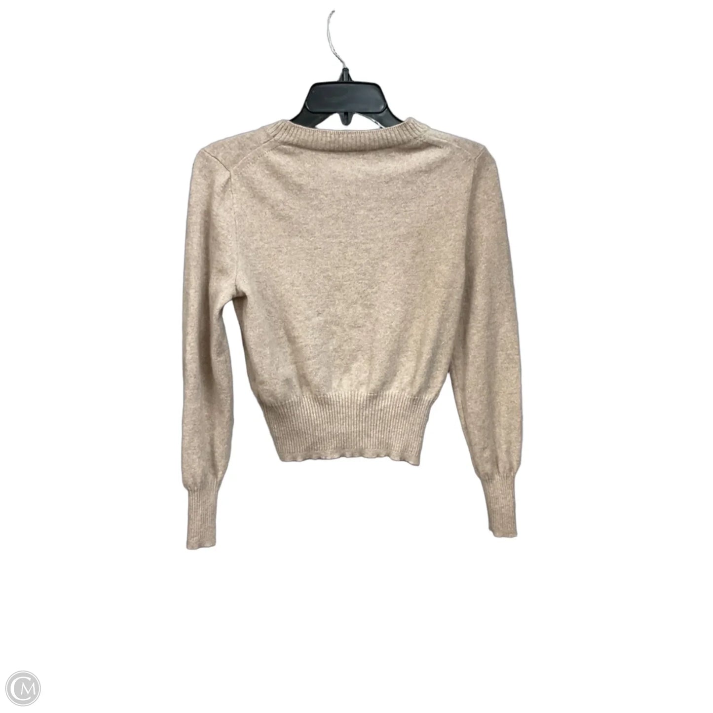 Top Long Sleeve By J. Crew In Tan, Size: S