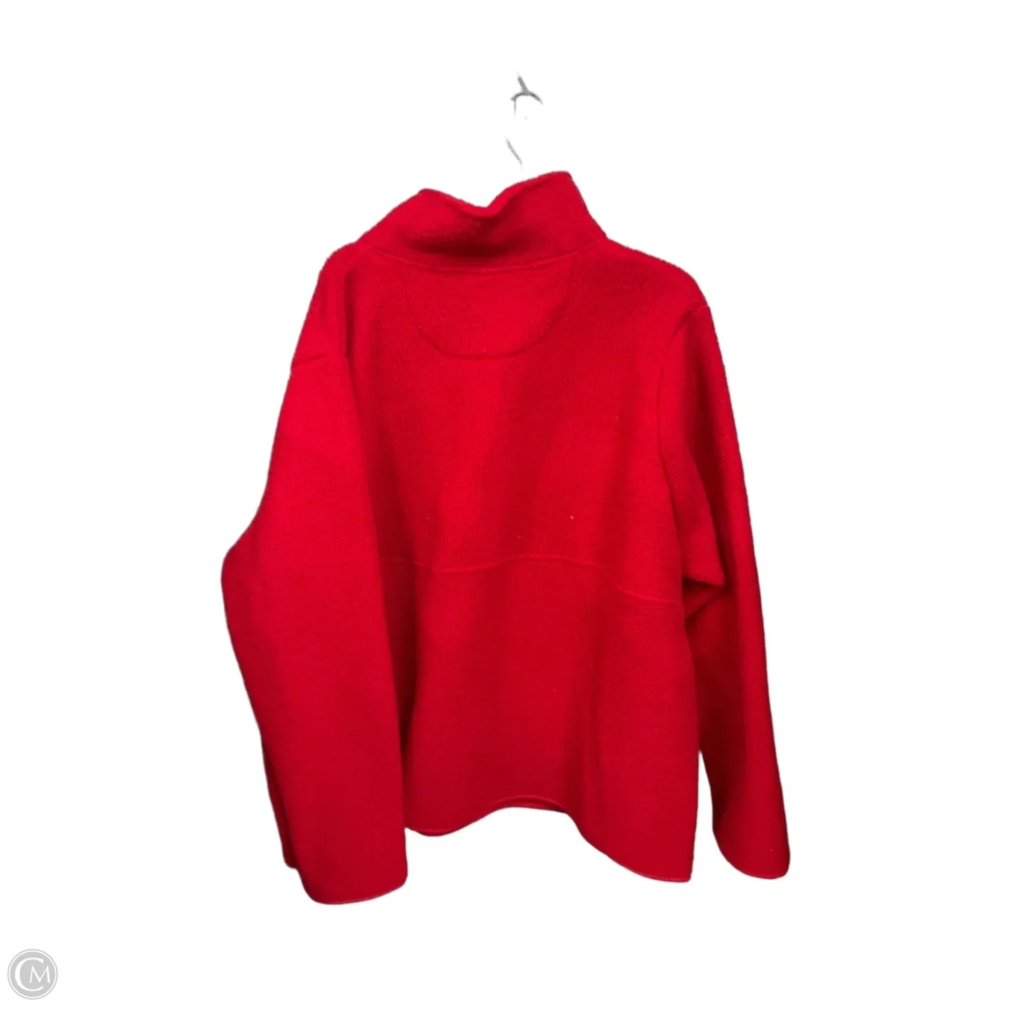 Jacket Fleece By Vineyard Vines In Red, Size: 3x
