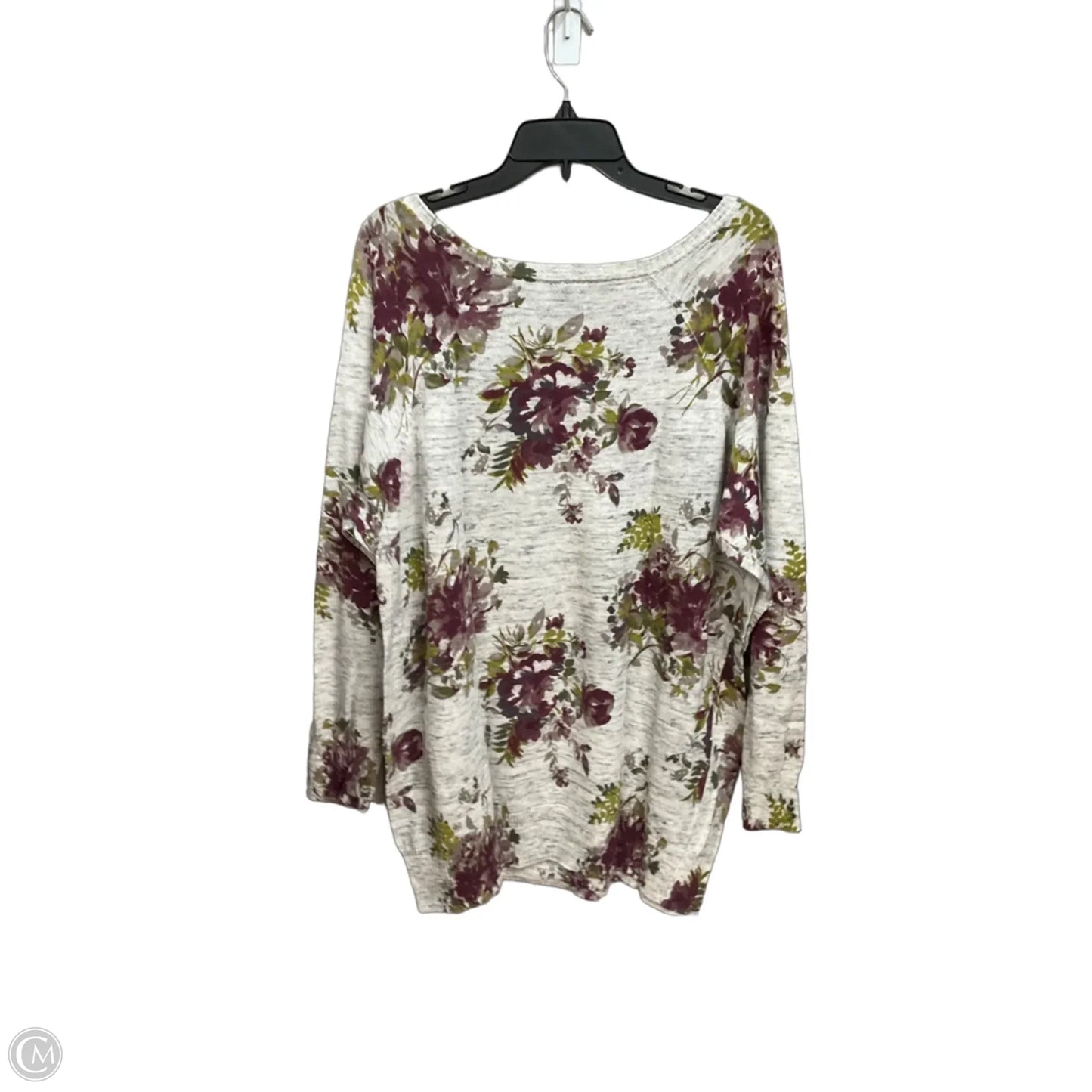 Top Long Sleeve By Torrid In Grey, Size: 3x